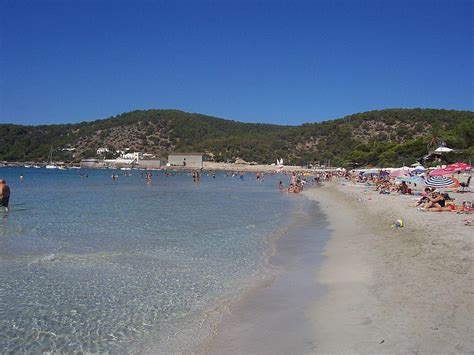 Ibiza Spain SES SALINES Beach Walk